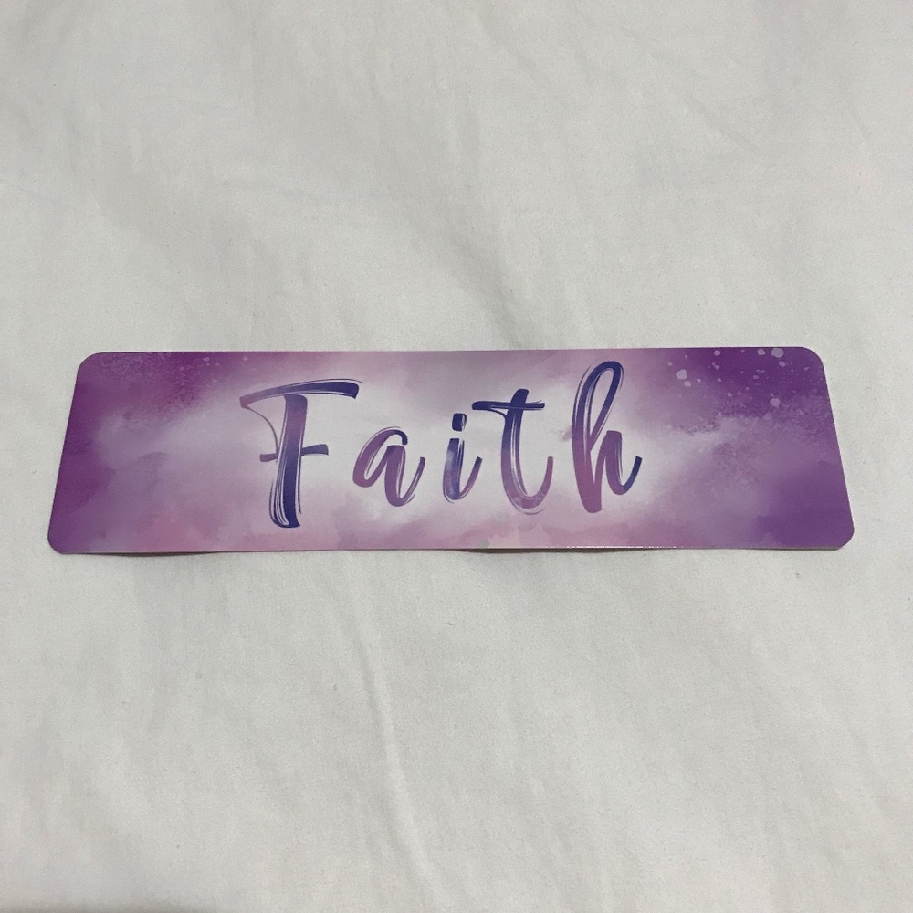 Faith Bookmark 2 Sided The Only Way You See Results is if You Stay Consistant